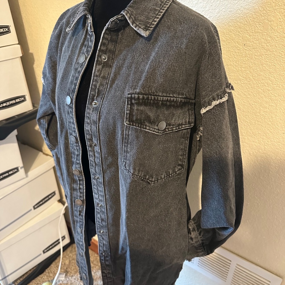 Women’s Bohme vintage denim jean jacket size small